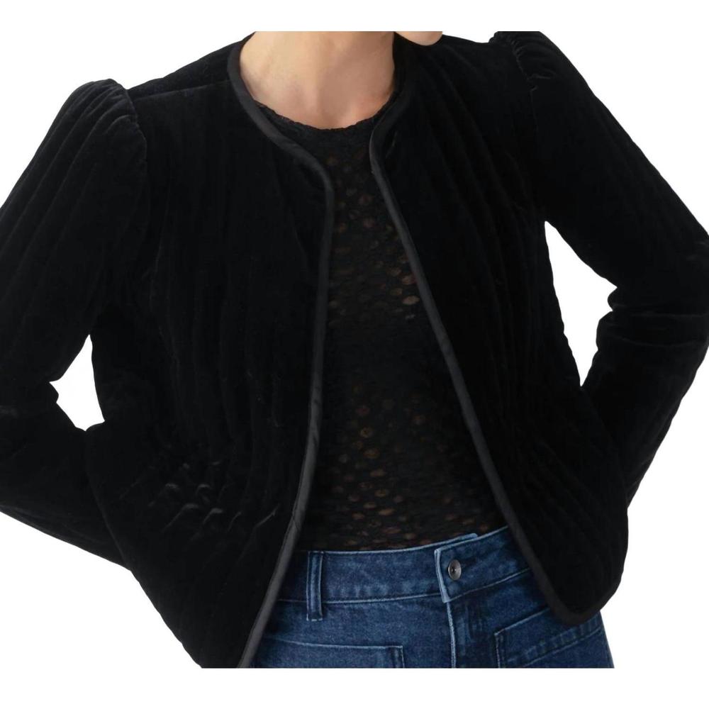 Sanctuary Black Bomber Jacket